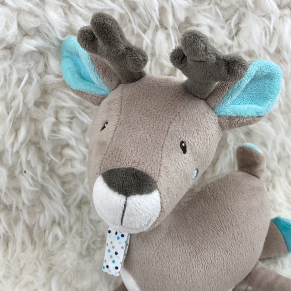 Pusblu Baby Deer Plush Stuffed Animal Musical Pull Toy 10” German - Picture 2 of 13